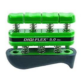 【中古】【輸入品・未使用】Digi-Flex Green Hand and Finger Exercise System 5 lbs Resistance by Digi-Flex [並行輸入品]