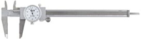 【中古】【輸入品・未使用】Fowler Full Warranty Stainless Steel Shockproof Dial Caliper 52-008-708-0 0-8 Measuring Range 0.001 Graduation Interval Face Color Whit