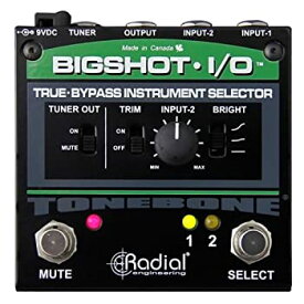 【中古】【輸入品・未使用】Radial BigShot I/O True Bypass Selector Switch by Radial Engineering