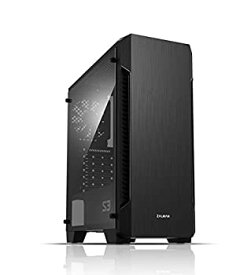 【中古】【輸入品・未使用】Zalman S3 ATX ミッドタワー コンピューターケース 3個 x 120mm ファン3個 スモーキーアクリルサイドパネルとパターンメッシュデザイン ブラック