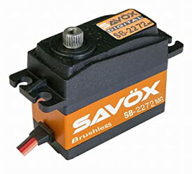 【中古】【輸入品・未使用】SAVOX SAVSB2272MG Lightning Speed Brushless Metal Gear Digital Servo