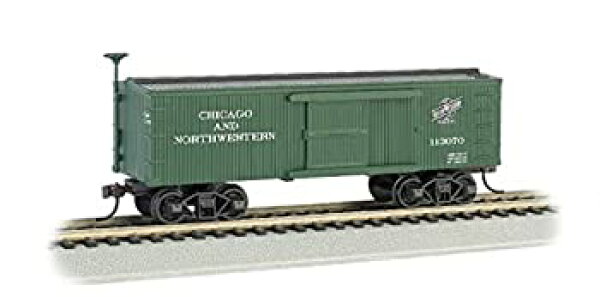 【中古】【39shop】【輸入品・未使用】Bachmann★Industries C & NW old-timeボックス車列車( Ho Scale )（新古品）