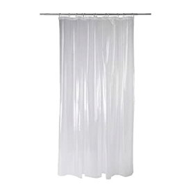 【中古】【輸入品・未使用】Ikea Nackten shower curtain transparent clear