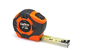 【中古】【輸入品・未使用】Lufkin PQR1425 Quickread Power Return Tape 1-Inch by 25-Feet Hi-Viz Orange by Apex Tool Group
