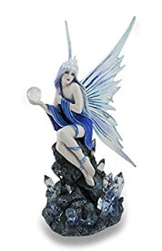 【中古】【輸入品・未使用】Resin Statues Anne StokesブルーとパープルStargazer Fairy Statue 5?X 10?X 4.5インチパープルモデル# wu76228aa