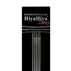 【中古】【輸入品・未使用】HiyaHiya Double Point 6-inch (15cm) Sharp Steel Knitting Needles (Set of 5); Size US 1.5 (2.5mm) HISSTDP6-1.5 by HiyaHiya