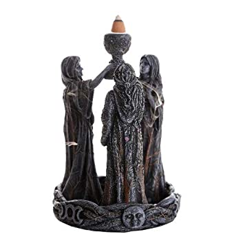 【ポイントアップ中！】【中古】【輸入品・未使用未開封】Triple Goddess母Maiden Crone Ceremonial Chalice  Backflow Incense Holder | アトリエ絵利奈