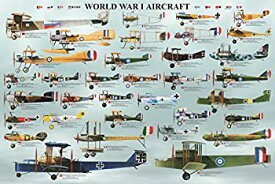 【中古】【輸入品・未使用】EuroGraphics 2450-0087第一次世界大戦の航空機ポスター