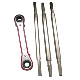 【中古】【輸入品・未使用】LASCO 13-2111 Metal Seat Removal Set 3 Removal Tools Plus Ratchet by LASCO [並行輸入品]