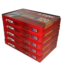 【中古】【輸入品・未使用】TDK 優れたノーマルバイアスD120 IEC I / Type I 日常録音用カセットテープ - 5パック TDK