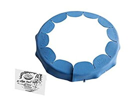 【中古】【輸入品・未使用】Talisman Designs Adjustable Fluted Pie Crust Shield BPA-free Silicone Royal Blue Fits 8.5 - 11.5 Fluted Dish by Talisman Designs