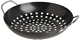 【中古】【輸入品・未使用】TableCraft BBQ13 BBQ Metal Handle 13-Inch Non Stick Coating Round Grilling Wok Small Black