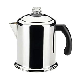 【中古】【輸入品・未使用】Farberware ファーバーウェア Classic Stainless Steel Yosemite 8-Cup Coffee Percolator コーヒー パーコレーター 【並行輸入品】