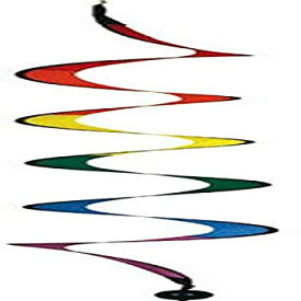 【中古】【輸入品・未使用】Spiral Wind Twister - Rainbow (Large)
