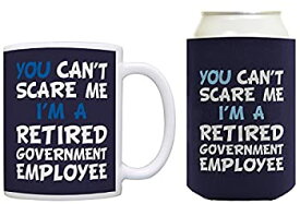 【中古】【輸入品・未使用】RetirementできないギフトScare Me I ' m a retired政府従業員Can CoolieドリンククーラーCoolies 12オンス ブルー