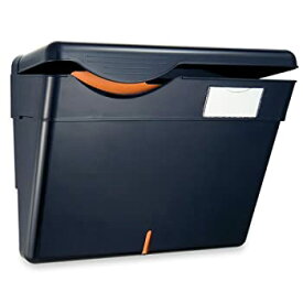 【中古】【輸入品・未使用】Officemate Security Wall File with Cover Black 1 File (21472)