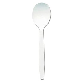 【中古】【輸入品・未使用】Dixie PSM21 Plastic Tableware Mediumweight Soup Spoons White 1 000 per Carton