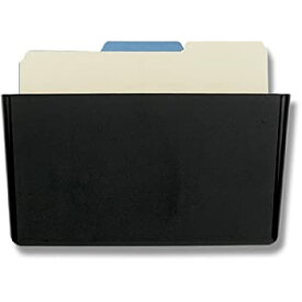 【中古】【輸入品・未使用】Officemate Wall File Letter Size Black (21432)