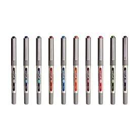 【中古】【輸入品・未使用】Uni-Ball EYE UB-157 Rollerball Pen Medium 0.7mm Ball [Pack of 10] One of each colour