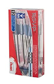 【中古】【輸入品・未使用】Pentel r.s.v.p.ボールポイントペン、ミディアムLine ブルーインク 12?Pack ( bk91pc12?C )