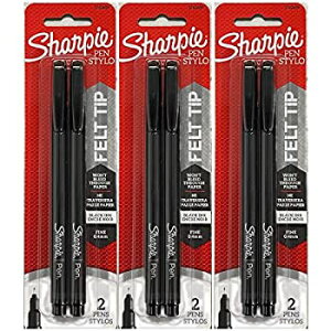 Sharpie Metallic Fine Point Permanent Markers 6/Pkg-Gold, Silver