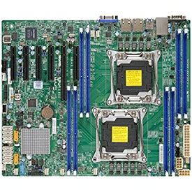 【中古】【輸入品・未使用】Supermicro マザーボード MBD-X10DRL-I-B LGA2011 E5-2600v3 C612 DDR4 PCI-Express SATA ATX ブラウンボックス