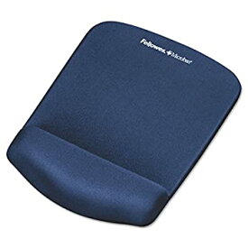【中古】【輸入品・未使用】fel9287301???Fellowes PlushTouchマウスパッド/ Wrist Rest with FoamFusionテクノロジー???ブルー
