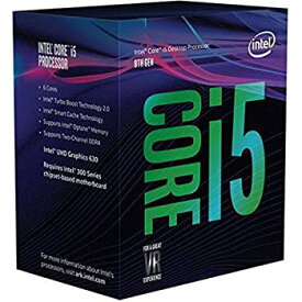 【中古】【輸入品・未使用】Intel CPU Core i5-8600K 3.6GHz 9Mキャッシュ 6コア/6スレッド LGA1151 BX80684I58600K 【BOX】【日本正規流通品】