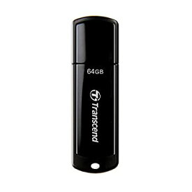 【中古】【輸入品・未使用】Transcend USBメモリ 64GB USB 3.1 キャップ式 ブラック TS64GJF700
