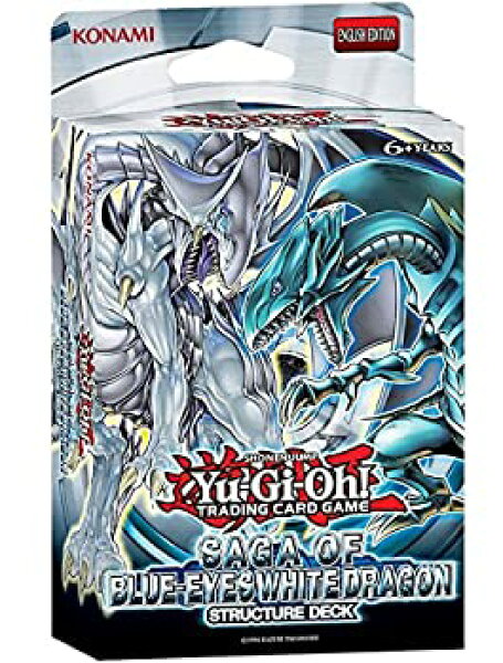 【中古】【39shop】【輸入品・未使用】Yu-Gi-Oh!★Saga of Blue Eyes White Dragon Structure Deck（新古品）