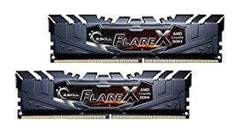 【中古】【輸入品・未使用】G.Skill Flare X Series 16GB (2 x 8GB) 288-Pin DDR4 2400 (PC4 19200) for AMD Ryzen Desktop Memory Model F4-2400C15D-16GFX 141［並行輸入