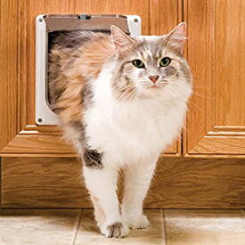 【中古】【輸入品・未使用】Radio Door Lockable Cat Flap Top Food and Litter Out Sight Access PetSafe Care