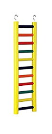 【中古】【輸入品・未使用】Prevue Pet Products BPV01138 Carpenter Creations Hardwood Bird Ladder with 11 Rungs 18-Inch Colors Vary by Prevue Pet Products