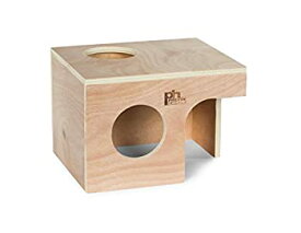 【中古】【輸入品・未使用】Prevue Pet Products SPV1122 Wooden Hideout Guinea Pig Hut by Prevue Pet Products