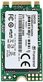 【中古】【輸入品・未使用】Transcend 3D TLC NAND採用 SSD 240GB M.2 2242 SATA-III 6Gb/s TS240GMTS420S