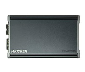 【中古】【輸入品・未使用】Kicker 46CXA12001 カーオーディオ クラス D アンプ モノ 2400W ピークサブアンプ CXA1200.1