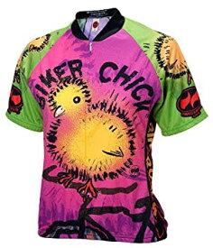 【中古】【輸入品・未使用】Biker Chick???Chick on a bikeレディースサイクリングジャージー