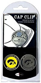【中古】【輸入品・未使用】Team Golf 21547 Iowa Hawkeyes Golf Ball Marker Hat Clip