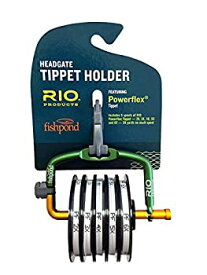 【中古】【輸入品・未使用】Rio Fly Fishing Tippet Head gate with 2X 6X-PowerfleX-Tippet Fishing Tackle Clear