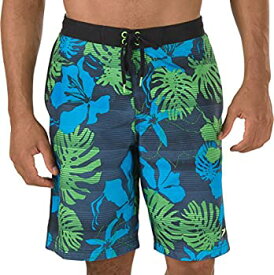 【中古】【輸入品・未使用】Speedo Men's Gradated Floral E-Board 21 Inch Speedo Black Small