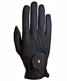 【中古】【輸入品・未使用】(Black Large / Extra Large) - Roeckl - riding gloves ROECK GRIP