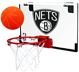 【中古】【輸入品・未使用】Rawlings NBAゲームオンポリカーボネート(PC)ミニバスケットボールフープセット ブルックリン・ネッツ