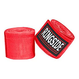 【中古】【輸入品・未使用】Ringside メキシカンスタイル ボクシングハンドラップ (ペア) レッド