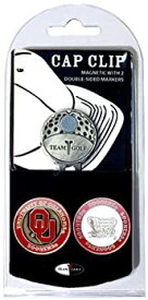 【中古】【輸入品・未使用】Team Golf 24447 Oklahoma Sooners Golf Ball Marker Hat Clip