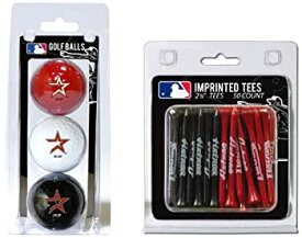 【中古】【輸入品・未使用】MLB 3ボール/ 50?Tee Pack レッド