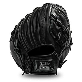 【中古】【輸入品・未使用】Franklin Sports 野球フィールディンググローブ ? メンズ大人/ユース野球グローブ ? CTZ5000 ブラック牛革内野手グローブ ? 12インチバスケット