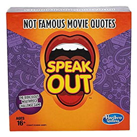 【中古】【輸入品・未使用】Hasbro Gaming Speak Out 拡張パック: Not Famous Movie Quotes