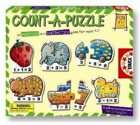 【中古】【輸入品・未使用】Educa Borras Fun and Learn 60 Piece Puzzle-Count A Puzzle