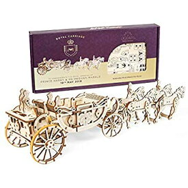 【中古】【輸入品・未使用】Ugears ユーギアーズ ロイヤルキャリッジ royal carriage 木製 ブロック おもちゃ 70050