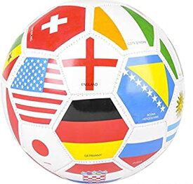 【中古】【輸入品・未使用】Full Sized世界国際サッカーボールby MD Wholesalers